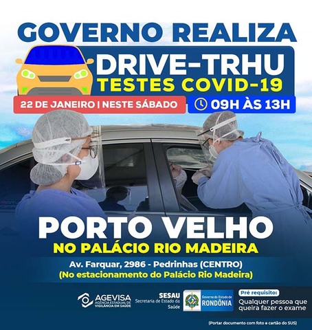 Estado agiu rápido e estará mobilizado no próximo sábado para um drive Thru no CPA - Gente de Opinião