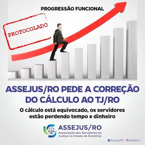 Assejus/RO cobra a Correção do Cálculo da Progressão Funcional no TJ/RO - Gente de Opinião