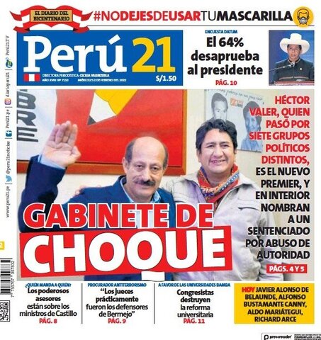 Vem aí o professor Pedro Castillo, confiante nas relações bilaterais - Gente de Opinião