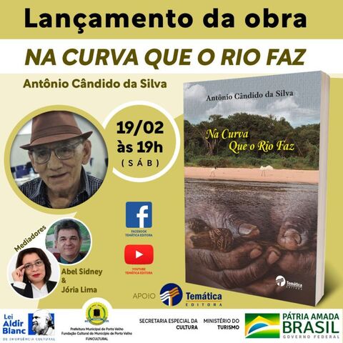 Antônio Cândido lança romance sobre a formação dos quilombos do Vale do Guaporé - Gente de Opinião