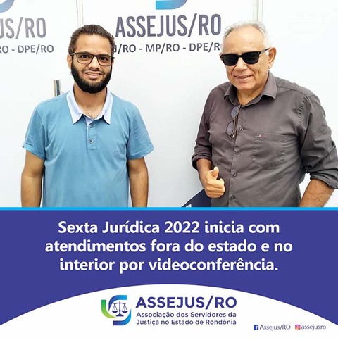 Sexta Jurídica 2022 começa com atendimentos por videoconferência - Gente de Opinião