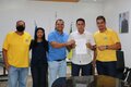 Prefeito Aldo Júlio recebe Superintendente da Sejucel e assina termo de adesão do Programa de Artesanato Brasileiro para Rolim de Moura
