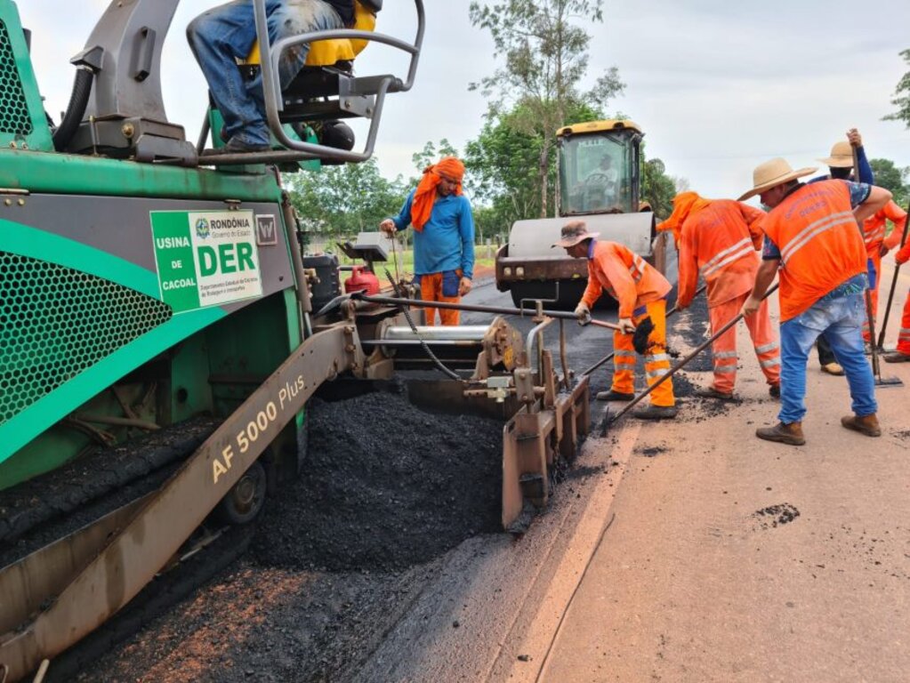 Ações visam importantes obras de pavimentação asfáltica - Gente de Opinião