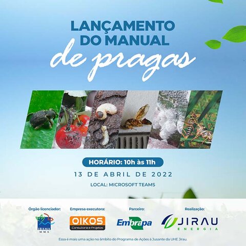 Jirau Energia realiza lançamento de Manual de Pragas das Culturas do Baixo Madeira - Gente de Opinião