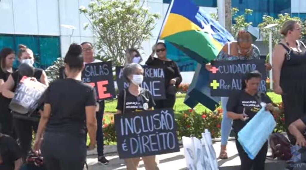 Pais e educadores se manifestam pelo direito a educação inclusiva em Rondônia - Gente de Opinião