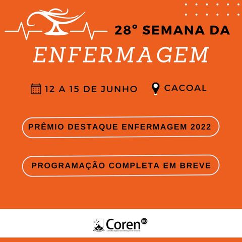 Coren-RO realizará Semana da Enfermagem no mês de junho  - Gente de Opinião