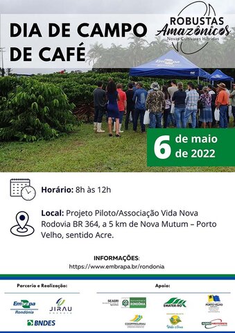  Jirau Energia apoia a realização do Dia de Campo de Café  - Gente de Opinião