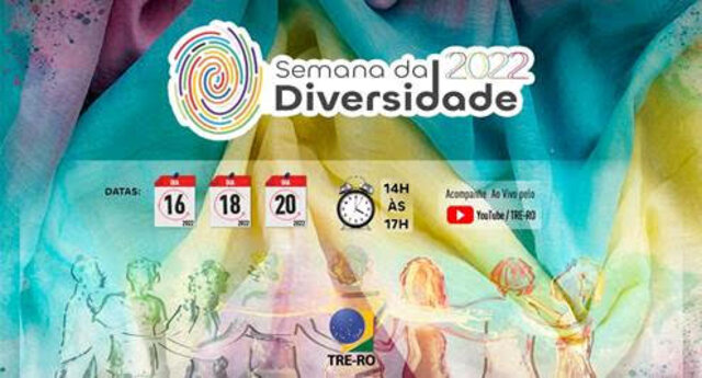 TRE-RO realizará a Semana da Diversidade nos dias 16, 18 e 20 de maio - Gente de Opinião