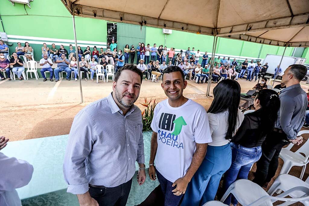 Presidente Alex Redano participa do lançamento do Tchau Poeira em Candeias do Jamari  - Gente de Opinião