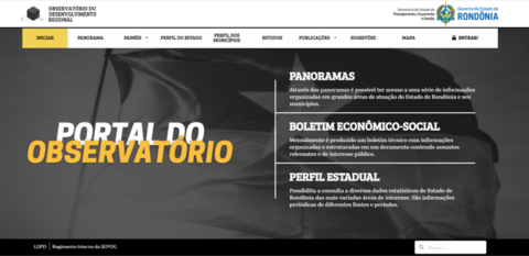 Painel digital interativo vai ser disponibilizado para pesquisa de dados estatísticos sobre o Estado na Rondônia Rural Show, em Ji-Paraná