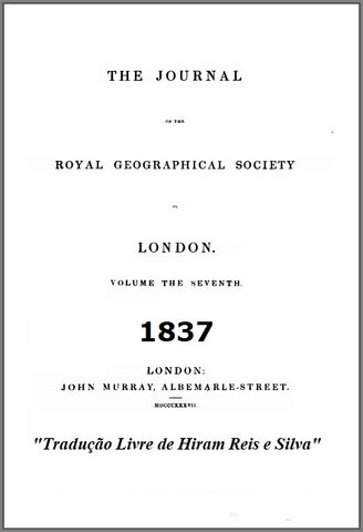 Imagem 01 - The Journal of the Royal Geographical Society, 1837 - Gente de Opinião