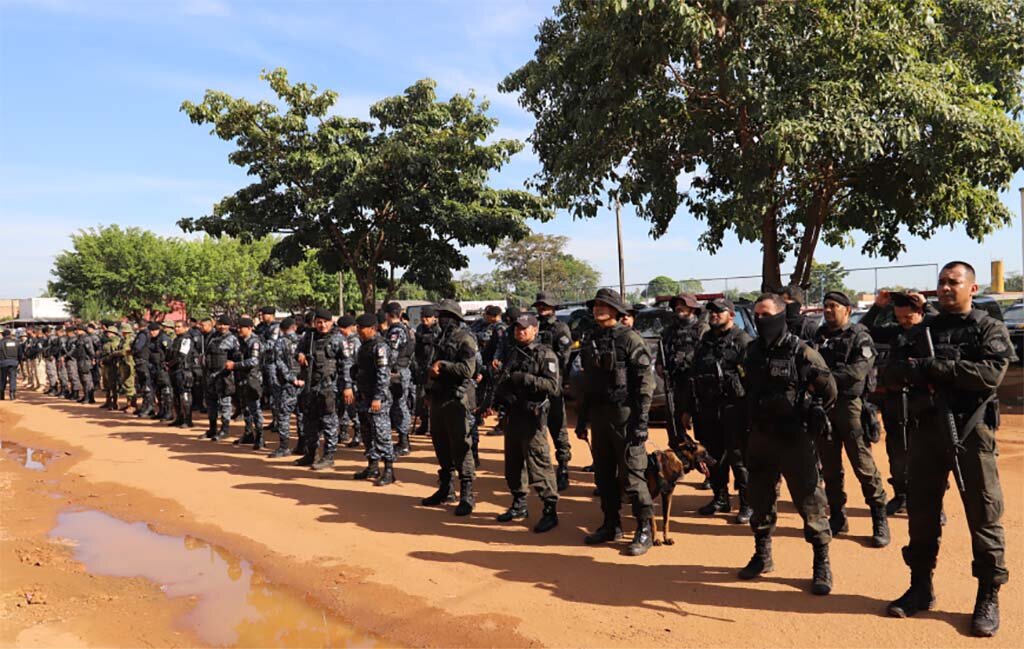 Cento e trinta e cinco servidores participaram da ação entre policiais penais, militares, policiais rodoviários federais e agentes de trânsito - Gente de Opinião