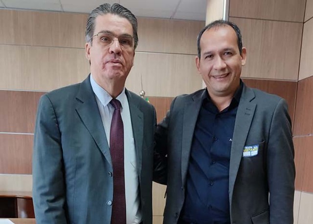 Ministro Marcio Eli do Mapa e Samuel Almeida - Gente de Opinião