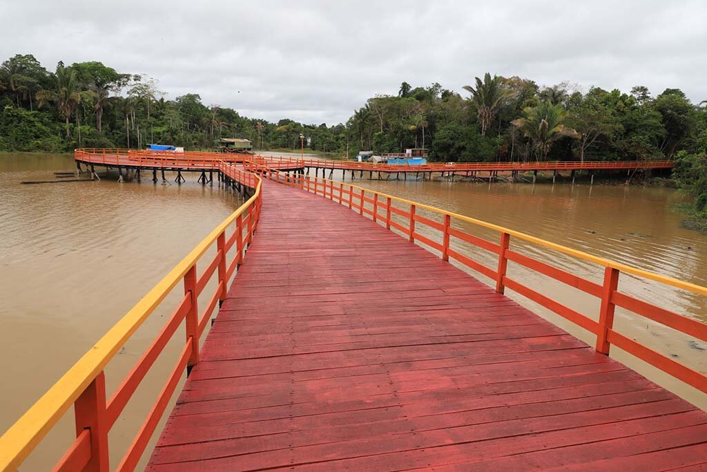 Prefeitura e Santo Antônio Energia entregam píer da Vila de Nova Teotônio  - Gente de Opinião