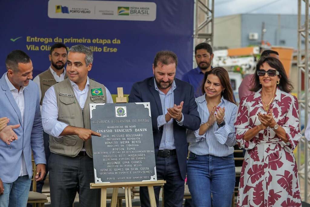 Espaço faz parte da Vila Olímpica Chiquilito Erse e foi entregue à população em evento com a presença do ministro da Cidadania, Ronaldo Bento. - Gente de Opinião