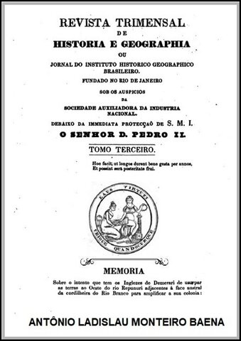 A Terceira Margem – Parte CDXLIV - Antônio Ladislau Monteiro Baena (1) - Gente de Opinião