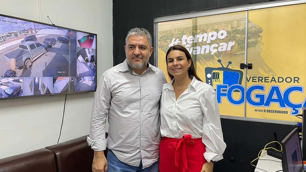 Vereador Fogaça recebe visita de Mariana Carvalho e reunião dá início a alinhamento de pré-candidaturas - Gente de Opinião