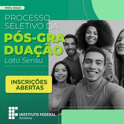 IFRO oferta 920 vagas para pós-graduações presenciais e a distância - Gente de Opinião