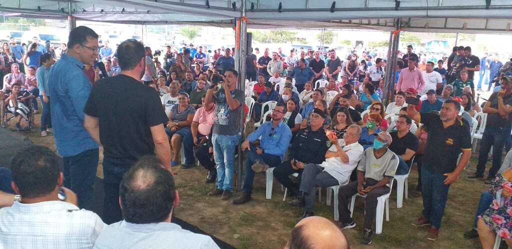 Governador coronel Marcos Rocha assina Ordem de Serviço para asfaltamento de ruas das zonas Leste e Sul de Porto Velho - Gente de Opinião