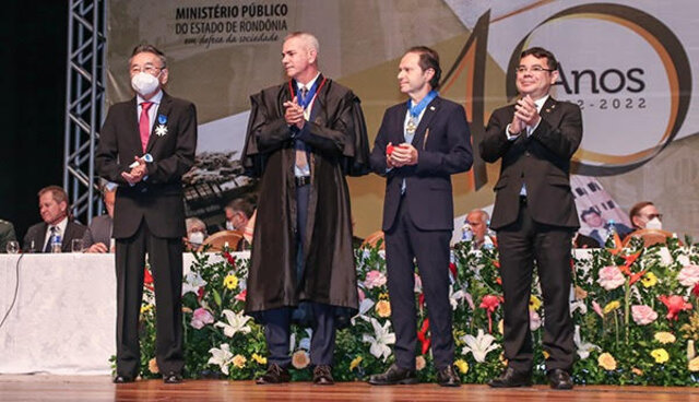 Modelo jurídico para construção do MP brasileiro, Ministério Público de Rondônia celebra 40 anos em solenidade no Teatro - Gente de Opinião