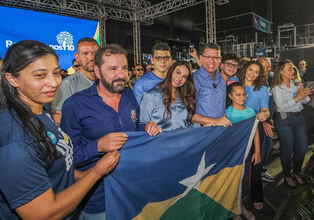 Convenção dos partidos União Brasil e Republicanos oficializa nome do coronel Marcos Rocha à reeleição ao Governo de Rondônia - Gente de Opinião