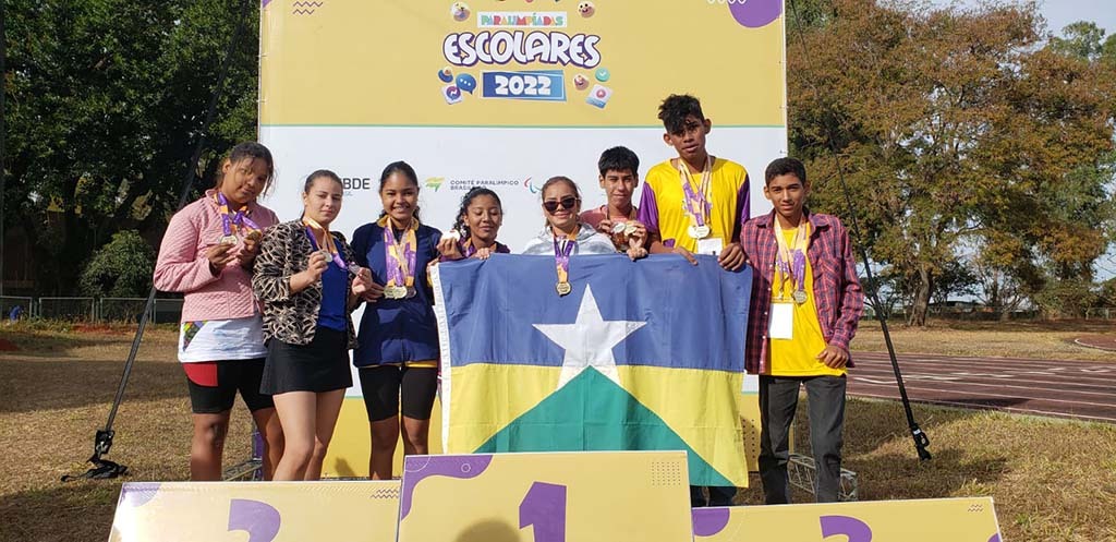Rondônia conquista 68 medalhas nas Paralimpíadas Escolares 2022, em Brasília - Gente de Opinião
