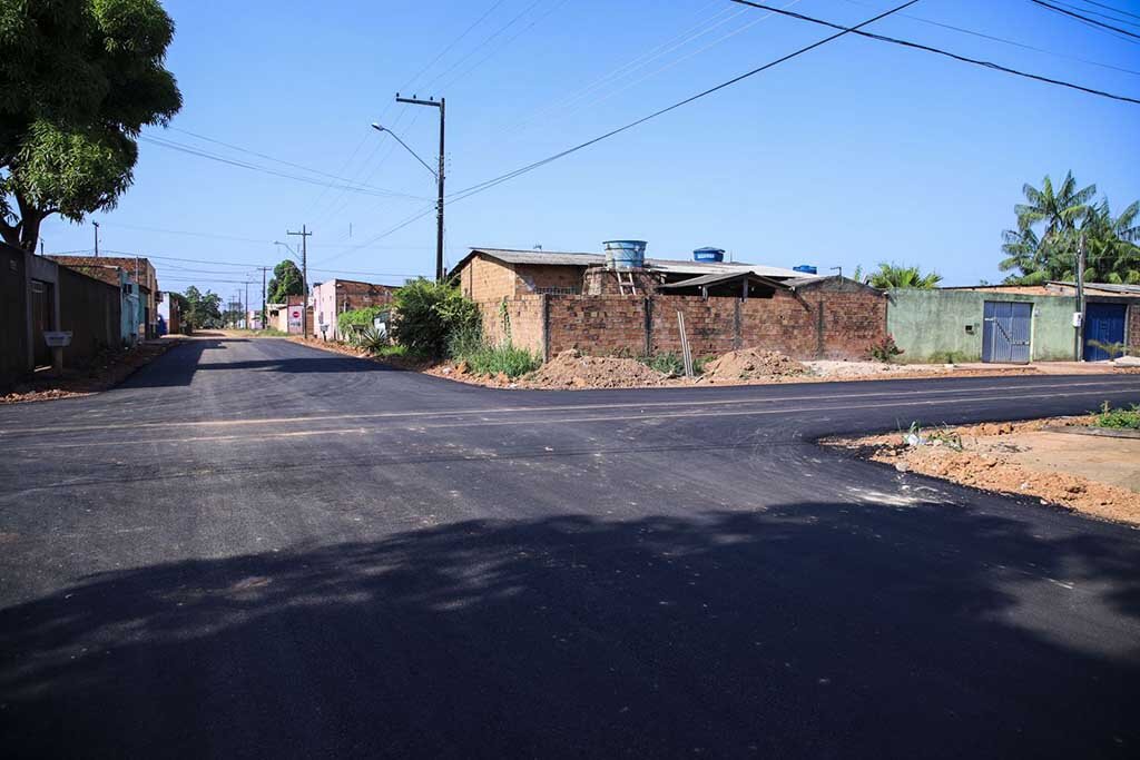 Em Porto Velho as ruas do bairro Socialista começam a ser asfaltadas - Gente de Opinião