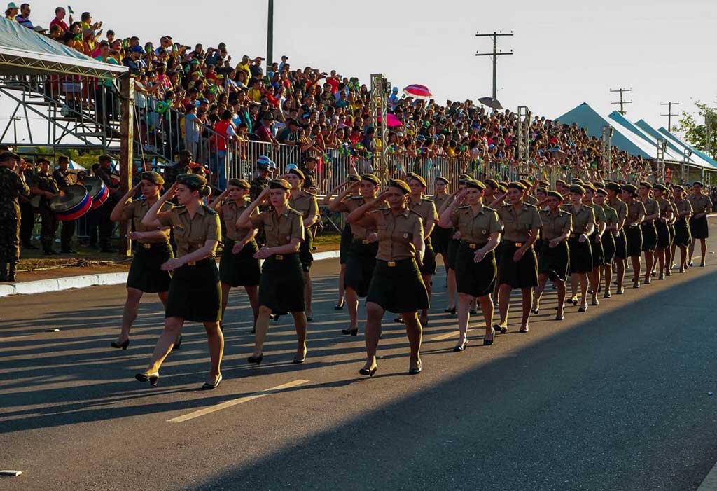 Mais de 6 mil pessoas são esperadas para o desfile cívico de 7 de Setembro, em Porto Velho - Gente de Opinião