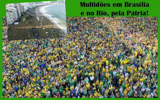 Brasil faz grande festa + A mídia ignorou a manifestação + Conselho do OAB repudia ataques  - Gente de Opinião