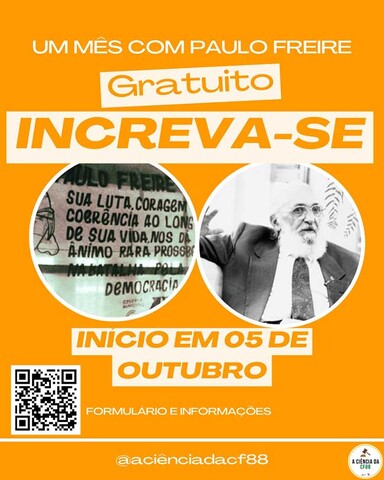 Curso: um mês com Paulo Freire - Gente de Opinião