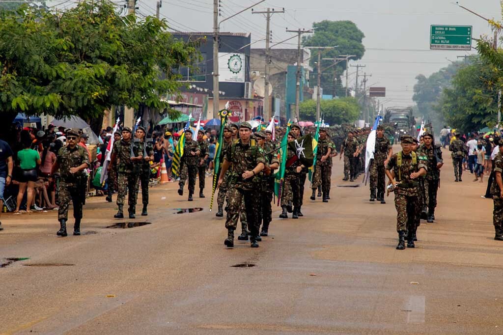 Desfile marca as comemorações do Bicentenário da Independência, em Guajará-Mirim - Gente de Opinião