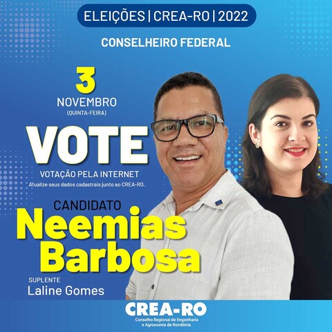 Eleição de Conselheiro Federal Representante da modalidade Engenharia Civil em Rondônia - Gente de Opinião