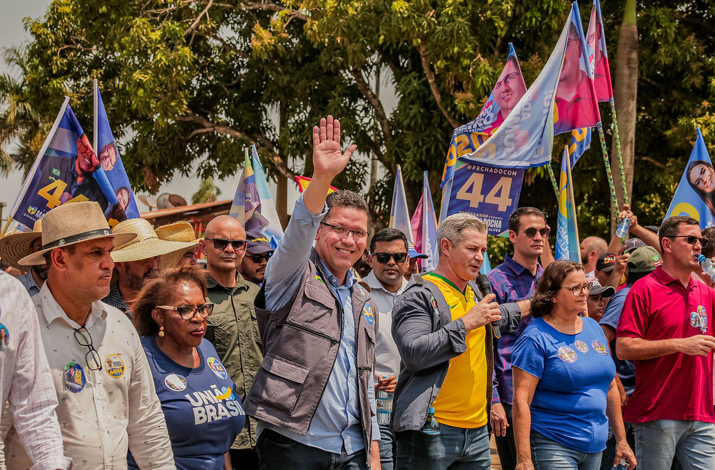 Ações municipalistas do governo ajudam o coronel Marcos Rocha a aderir mais votos; população vê chance de vitória no primeiro turno - Gente de Opinião