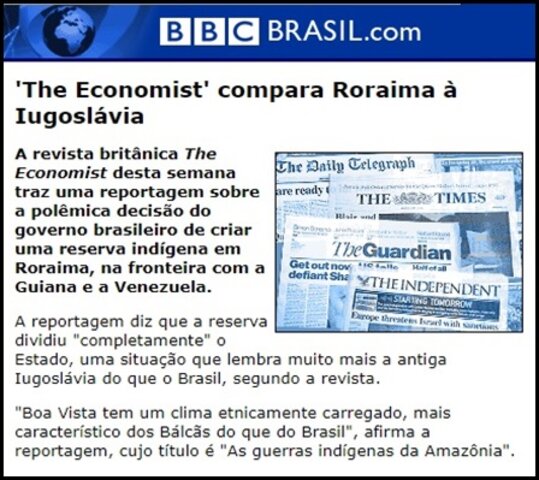 BBC Brasil – The Economist, 19.01.2004 - Gente de Opinião