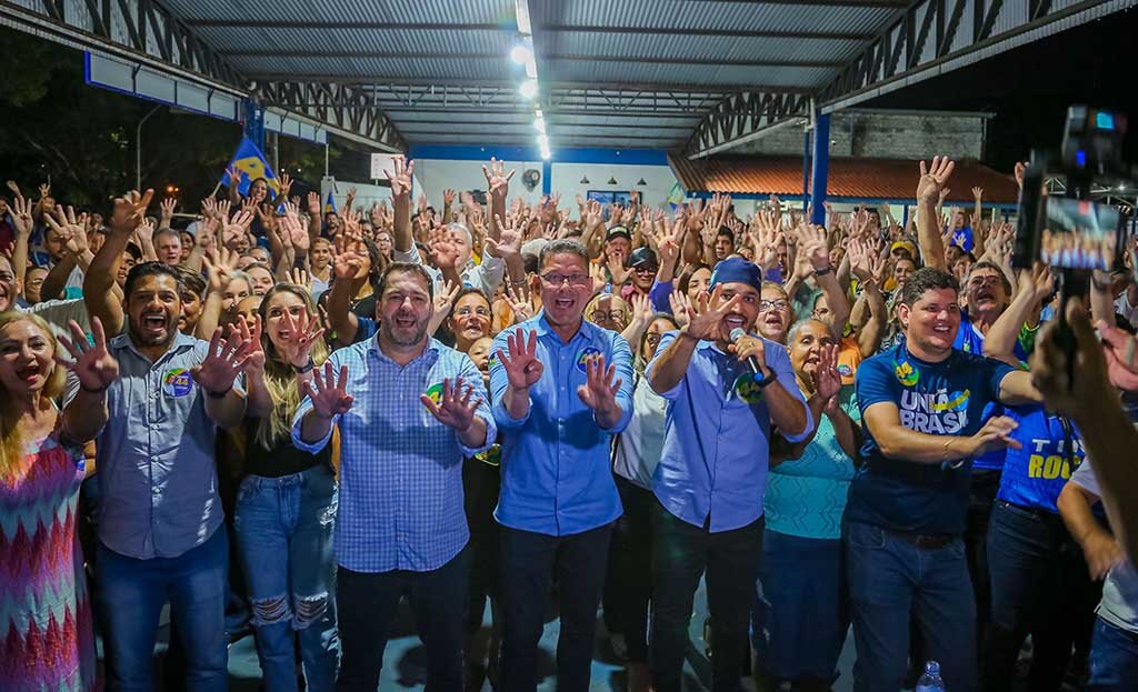 Mega reunião em Ariquemes mostra força do candidato à reeleição pelo União Brasil Coronel Rocha - Gente de Opinião