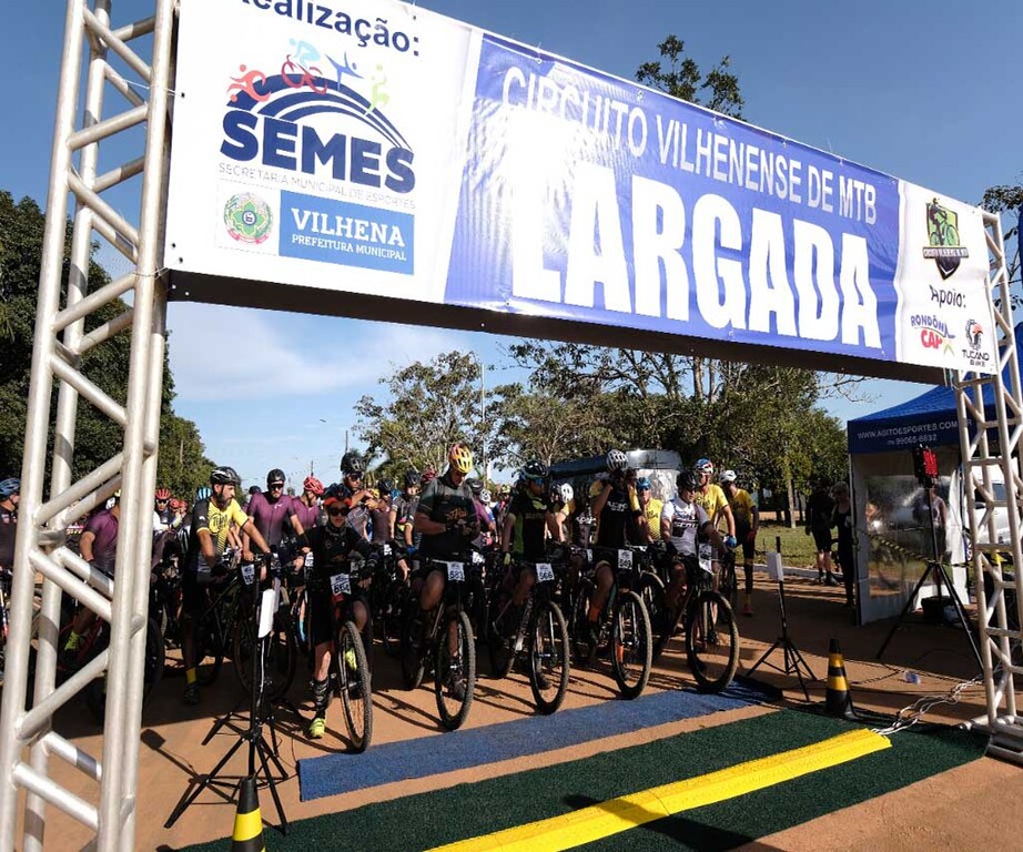 Três toneladas de alimentos são arrecadadas durante Circuito Vilhenense de MTB - Gente de Opinião