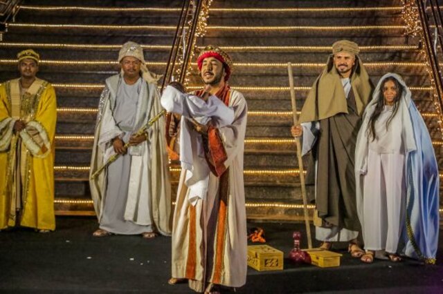 A apresentação do teatro com a passagem do nascimento de Jesus emocionou a todos - Gente de Opinião