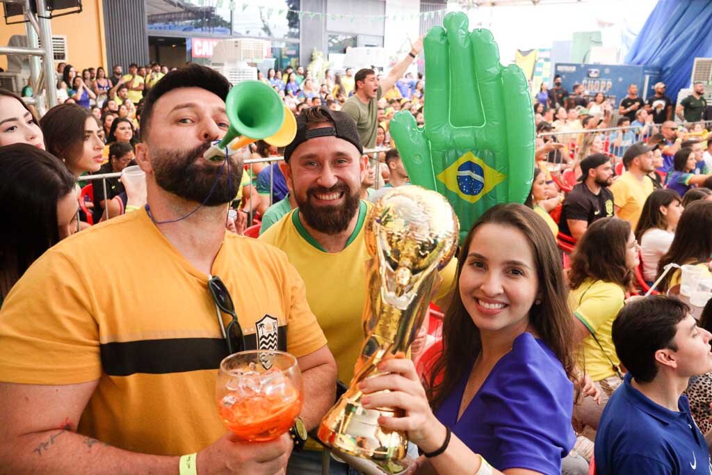 A comemoração já está garantida para quem vai assistir o próximo jogo do Brasil no Complexo da copa - Gente de Opinião