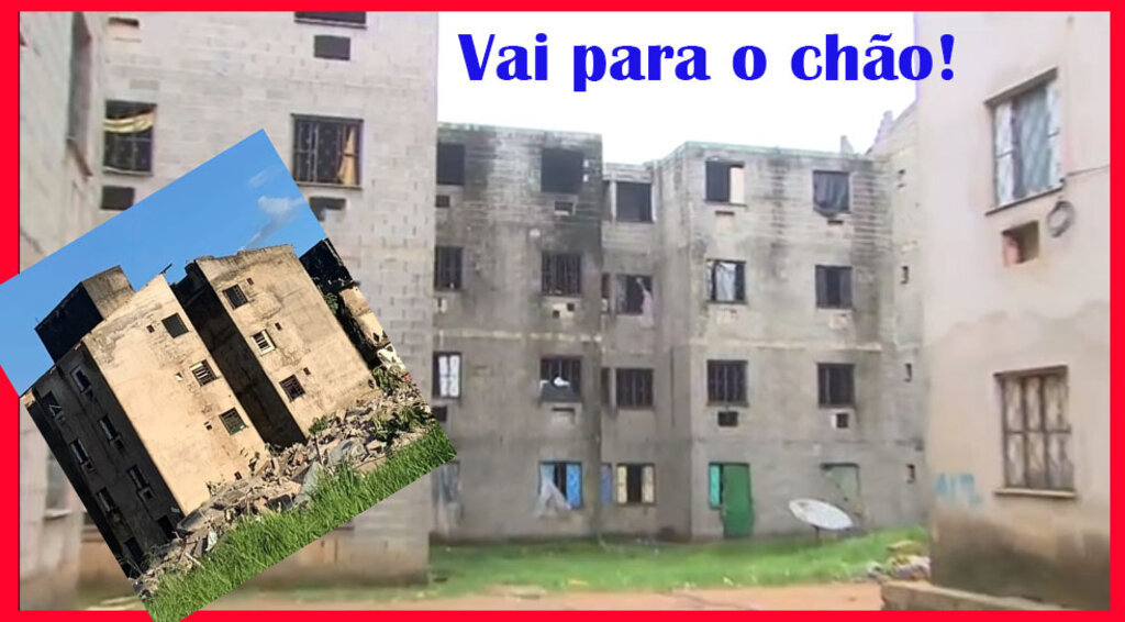 Conjunto habitacional está sendo demolido e a posição política dos governadores eleitos - Gente de Opinião