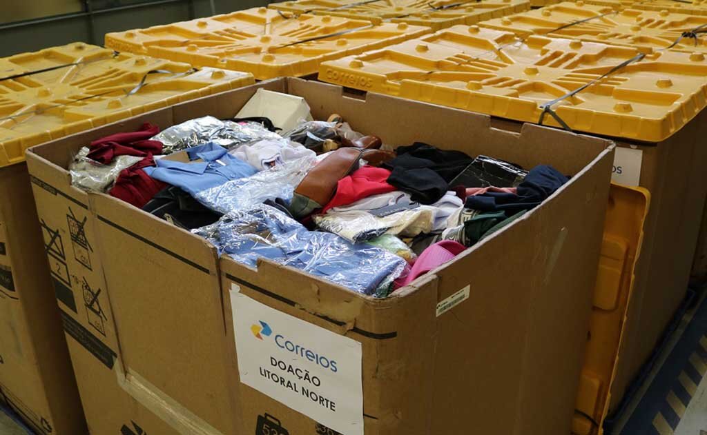 Apoio Humanitário: Correios doará 20 toneladas de itens de refugo para famílias desalojadas em São Sebastião (SP) e região - Gente de Opinião