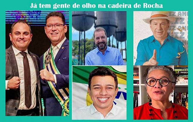 A sucessão estadual já está na pauta, com nomes fortes de olho na cadeira de Marcos Rocha  - Gente de Opinião