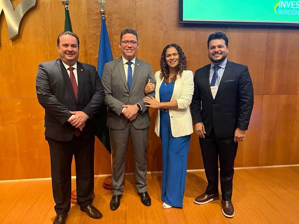 Deputados Marcelo Cruz e Luís do Hospital participam do “Rondônia Day” e defendem investimentos nacionais e internacionais no estado  - Gente de Opinião