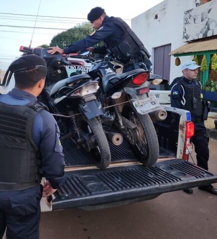 Operação Máximus: policiais militares recuperando motos roubadas  - Gente de Opinião