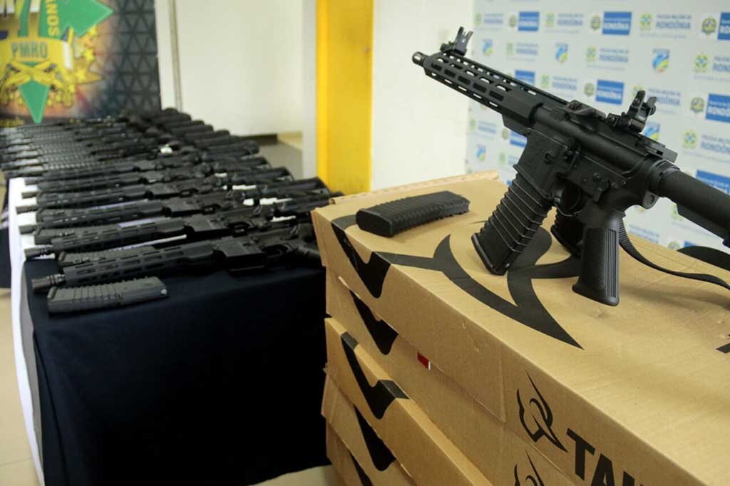 Governo entregou 23 armas modernas para as polícias especializadas de Rondônia - Gente de Opinião