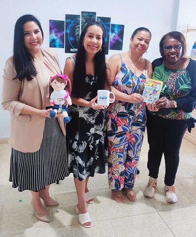 Cristiane Lopes visita Instituto Diabetes Brasil  - Gente de Opinião