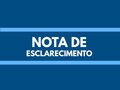 Nota de Esclarecimento do escritório Machiavelli, Bonfá e Totino (MBT) Advogados