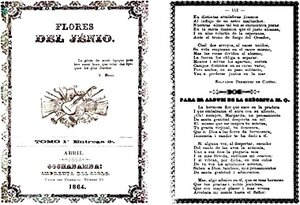 Flores Del Jénio, 1864 - Gente de Opinião