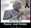 Nota de Pesar pelao falecimento do Pastor Joel Holder 