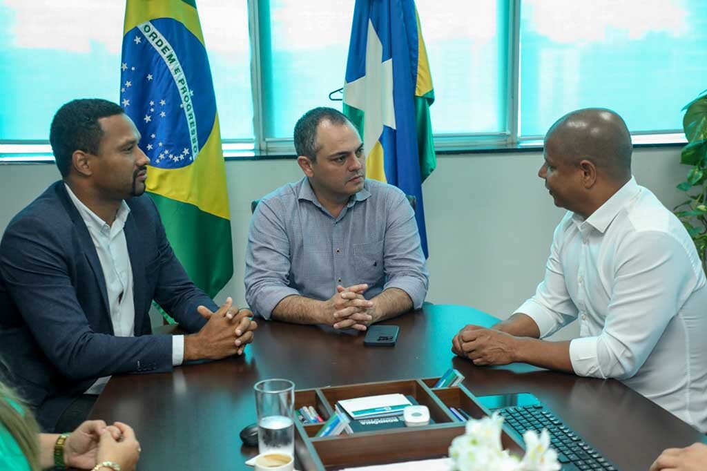 Ex-jogador Marcelinho Carioca promove visita à sede do Governo de Rondônia, em Porto Velho - Gente de Opinião