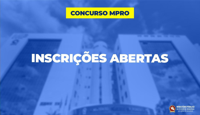 Inscrições abertas para o concurso público de servidores do MP - Gente de Opinião